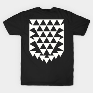 Triangles Digital Art, touches heart ❤️ T-Shirt